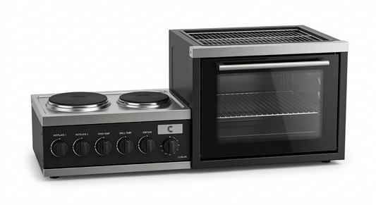 45 Litre Oven & Grill with 2 Hotplates